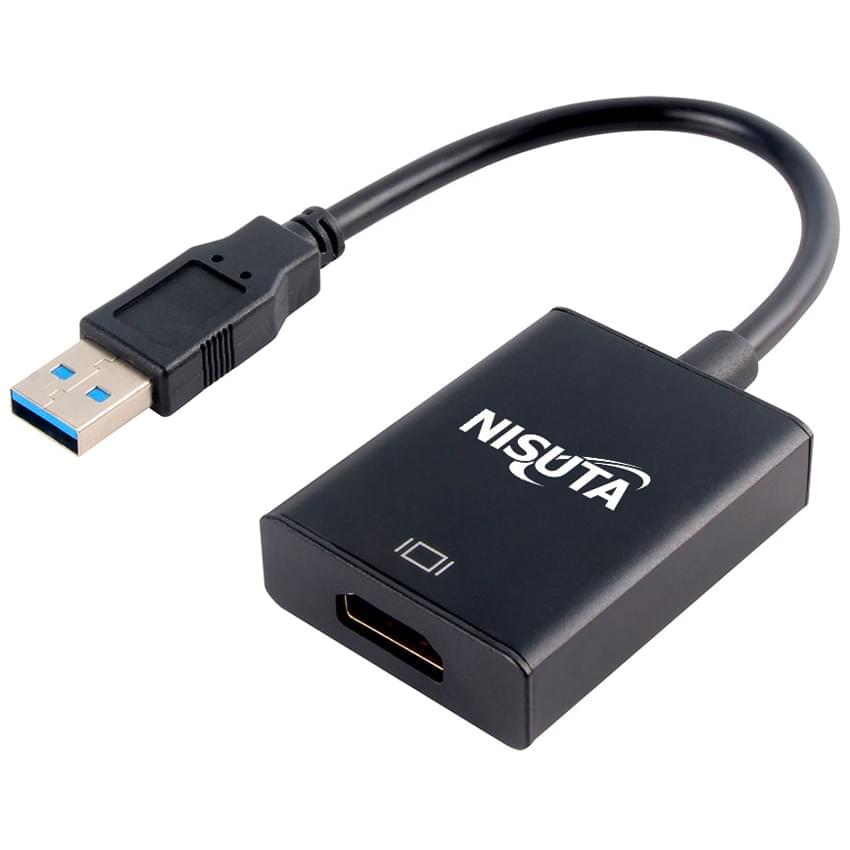 Nisuta - Adaptador HDMI macho a HDMI hembra