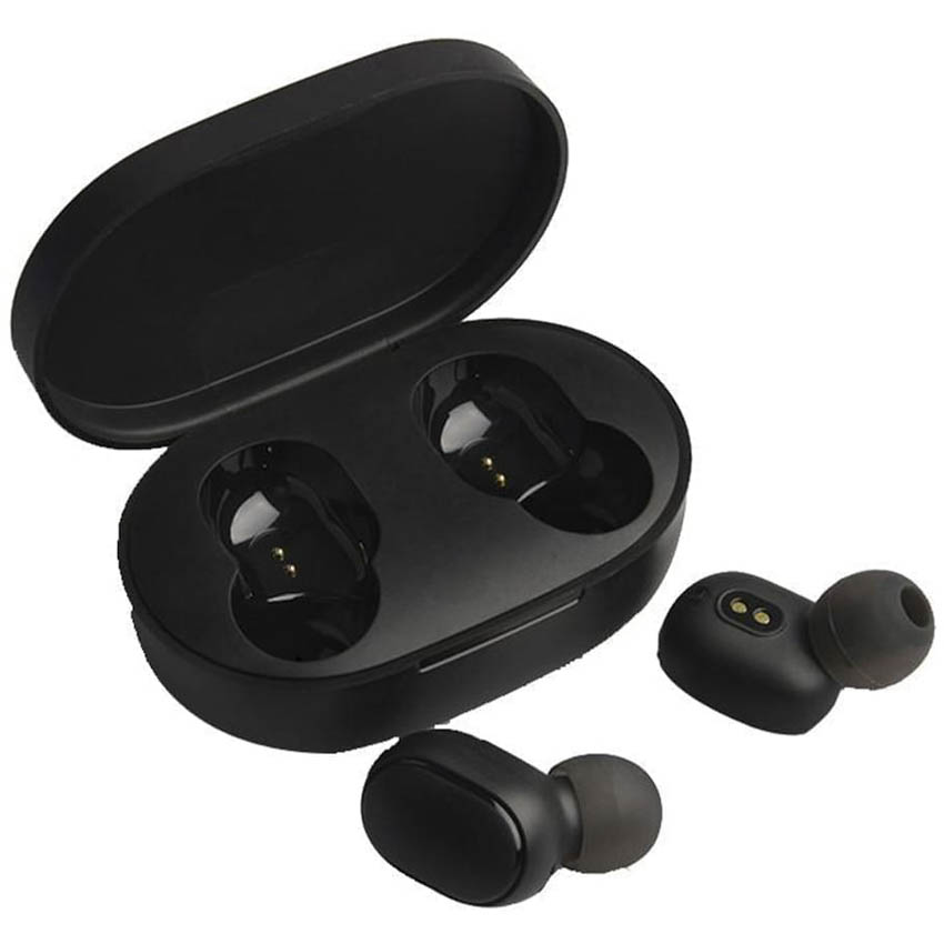 Xiaomi Earbuds Mi Basic 2 Negro Auriculares Inalámbricos Bluetooth Diseño  Tipo Botón Con Estuche De Carga