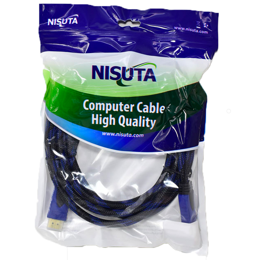 Cable Nisuta HDMI 5 metros V1.4 C/filtros