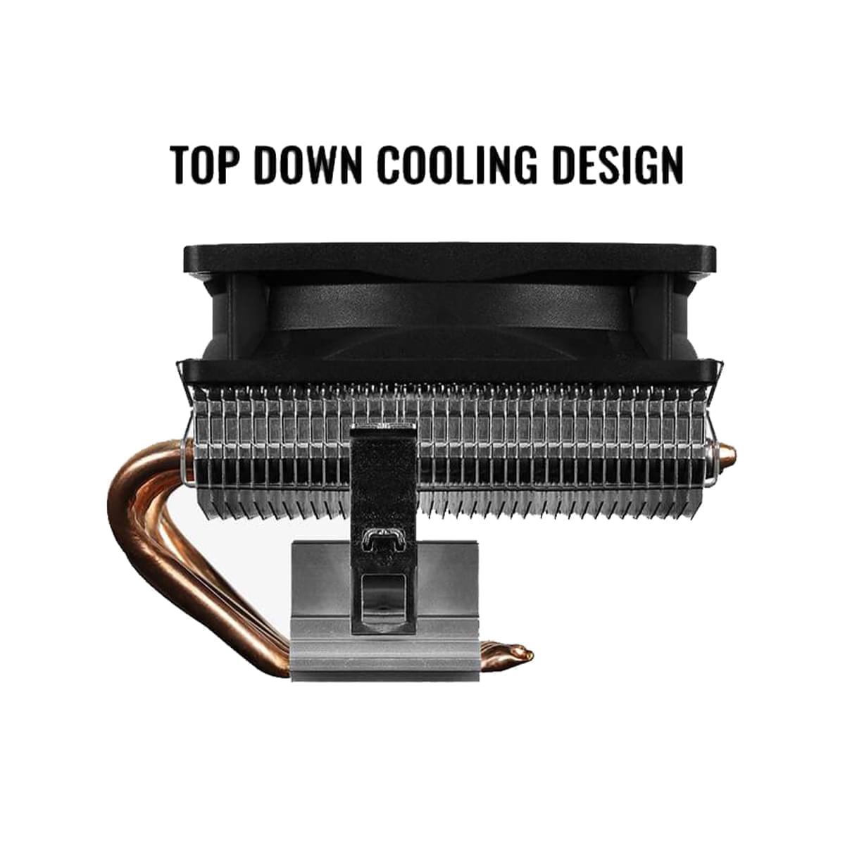 AEROCOOL Air Frost 2 Dissipatore Per Processore - Ventola 9 Cm, Nero - 6