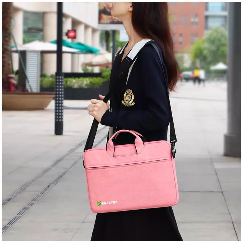 Funda Para Notebook Tipo Morral Hard Cases St01s Rosa