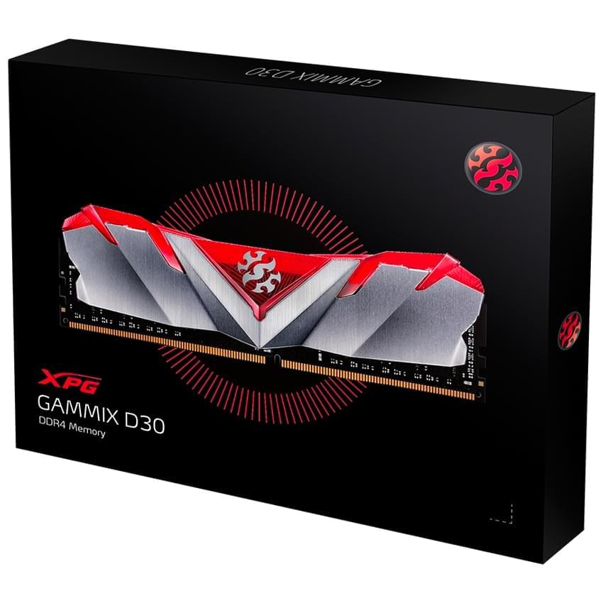 Memoria Ram 8Gb Ddr4 3200mhz Xpg Gammix D30 Roja - Main Image